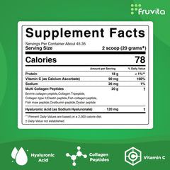 Fruvita Multi Collagen Protein Powder